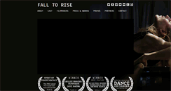 Desktop Screenshot of falltorisefilm.com