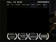 Tablet Screenshot of falltorisefilm.com